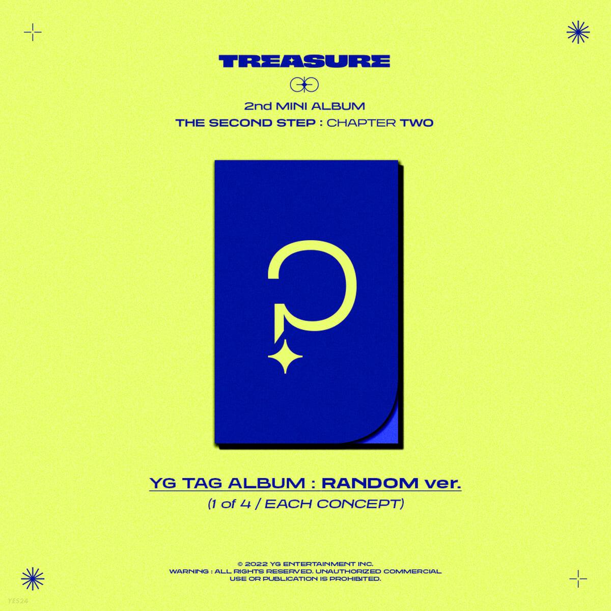 TREASURE Mini Album Vol. 2 - THE SECOND STEP : CHAPTER TWO] (YG TAG ALBUM) (Random) - KKANG
