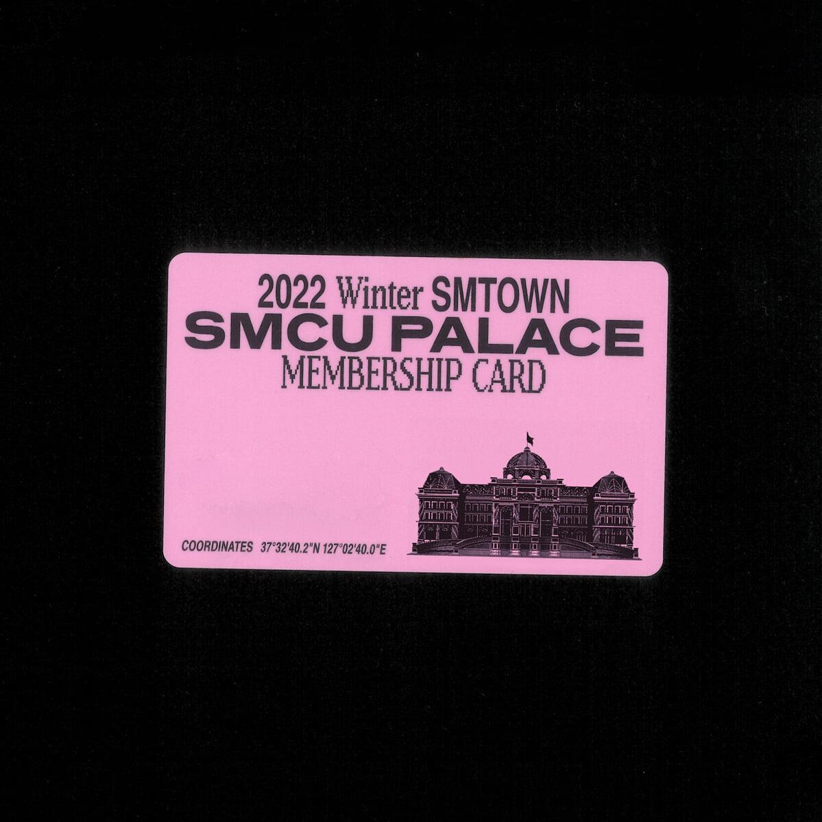 KKANG　(Membership　Ver.)　Shop　2022　Card　SMTOWN　Winter　PALACE　SMCU　at