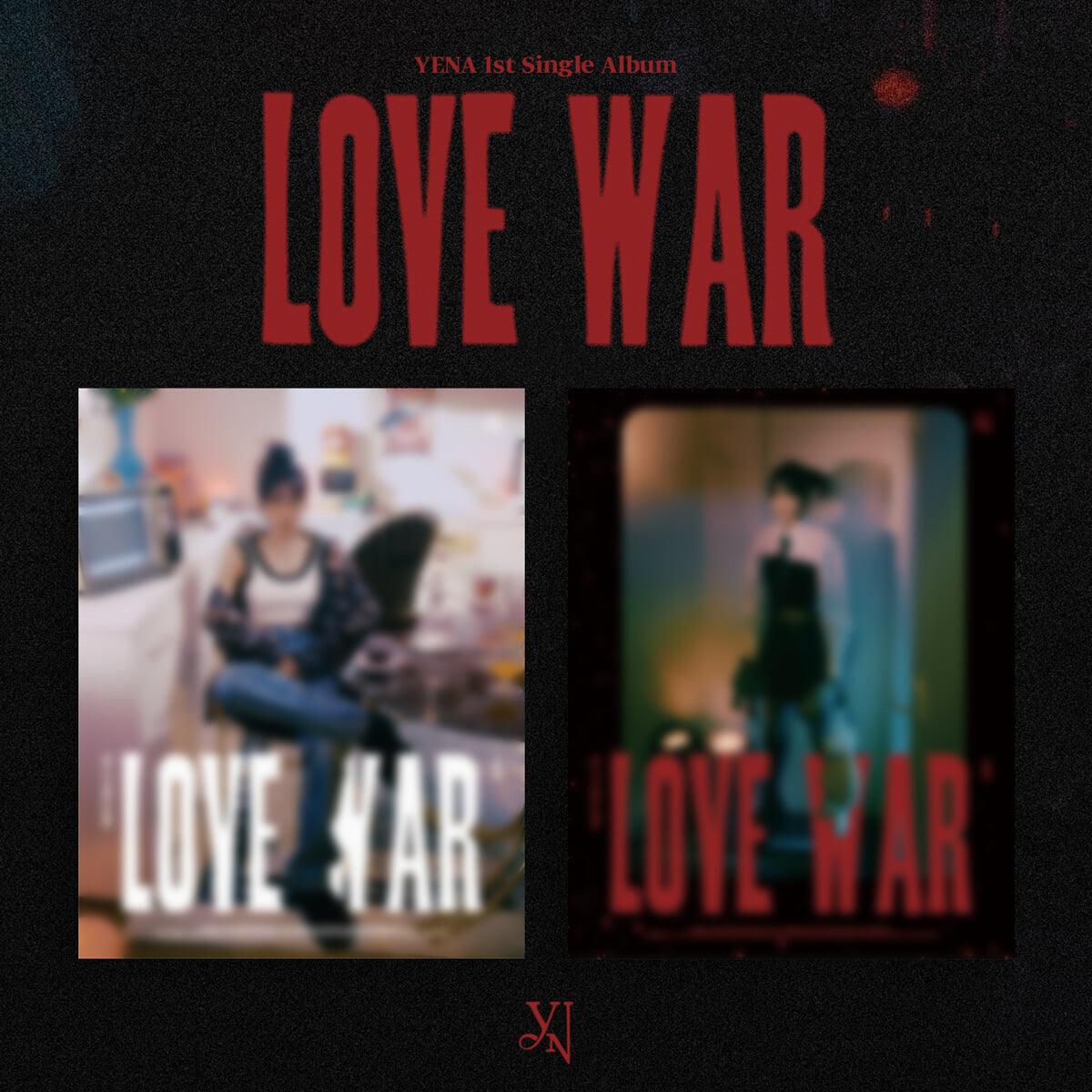 YENA Single Album Vol. 1 - Love War (Random) - KKANG