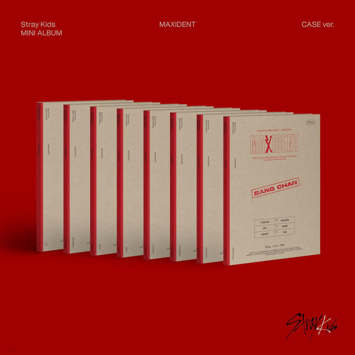 Stray Kids Mini Album - MAXIDENT (CASE Ver.) (RANDOM) - KKANG