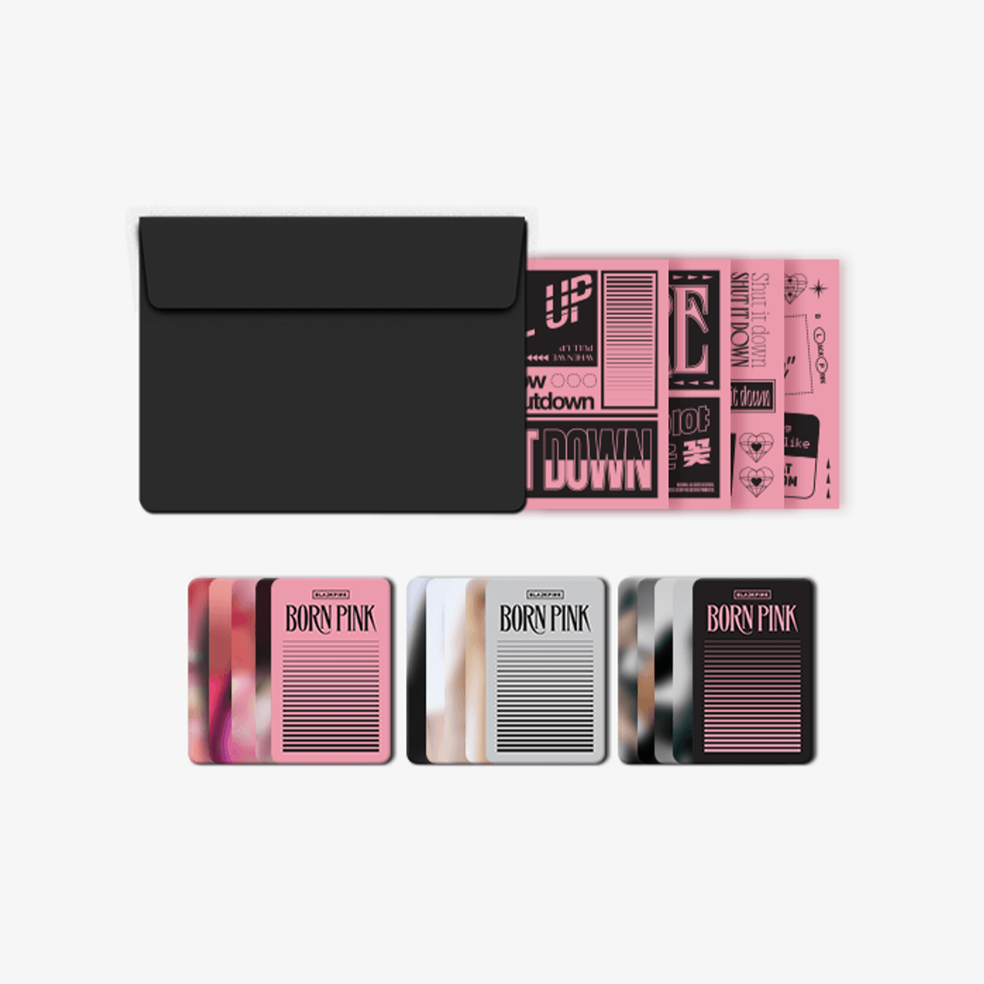 [BPTOUR] BLACKPINK LYRICS CARD + PHOTO CARD SET - KKANG