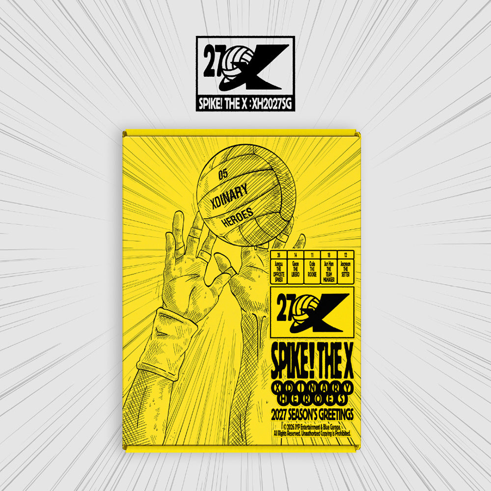 Xdinary Heroes – 2027 Season’s Greetings [SPIKE! THE X] + Apple Music Gift