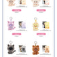 ATEEZ - 'ANITEEZ IN COLOR' MD ANITEEZ X TINY PLUSH KEYRING