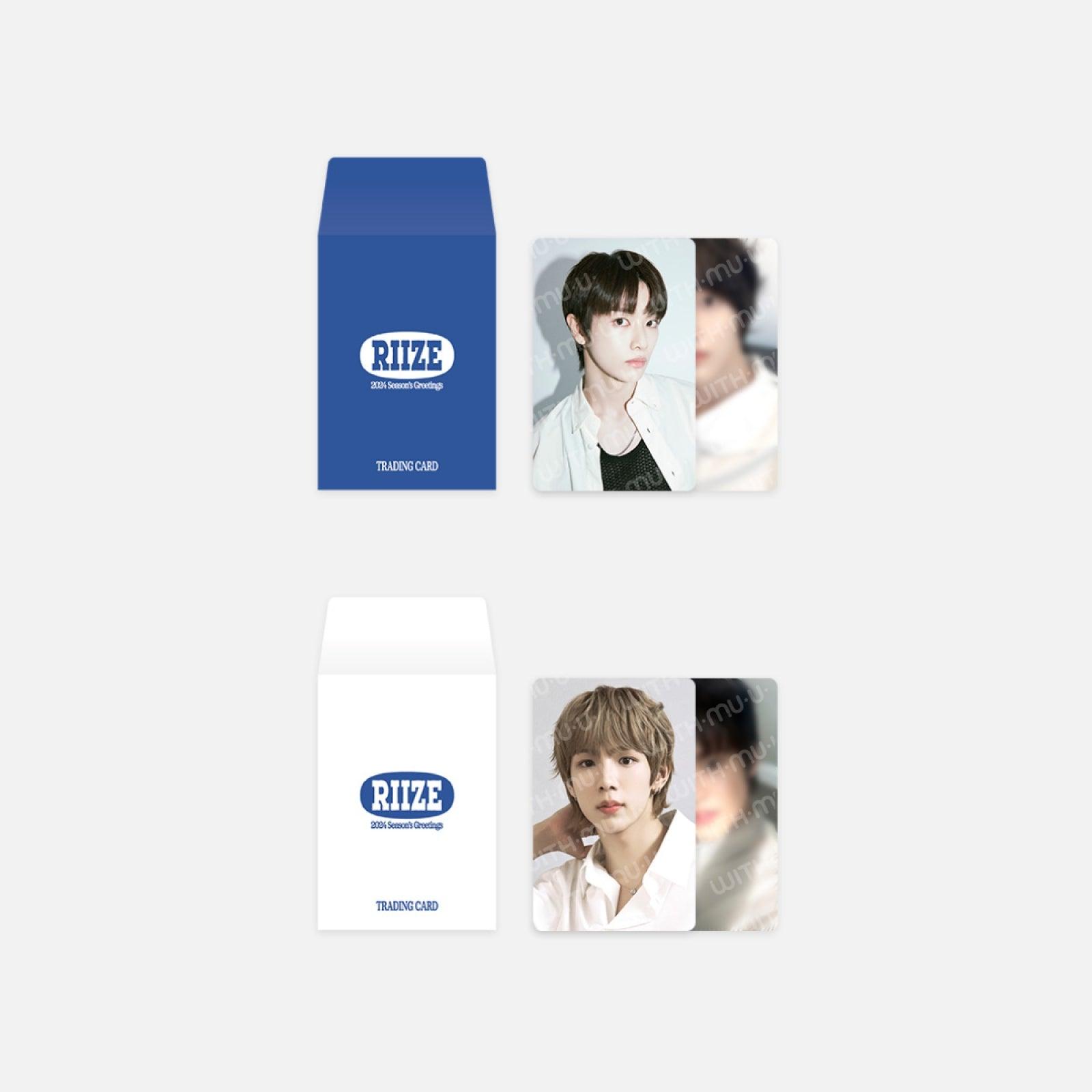 [RIIZE] 2024 Season's Greetings Random Trading Card Set - KKANG