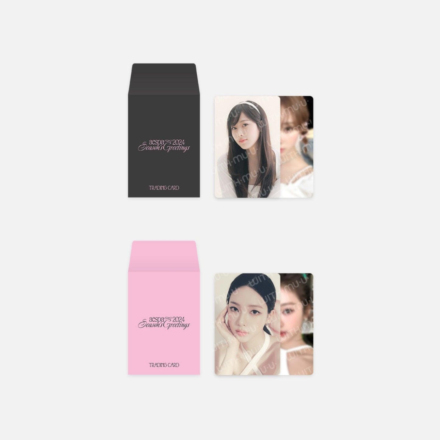 [aespa] 2024 Season's Greetings Random Trading Card Set - KKANG