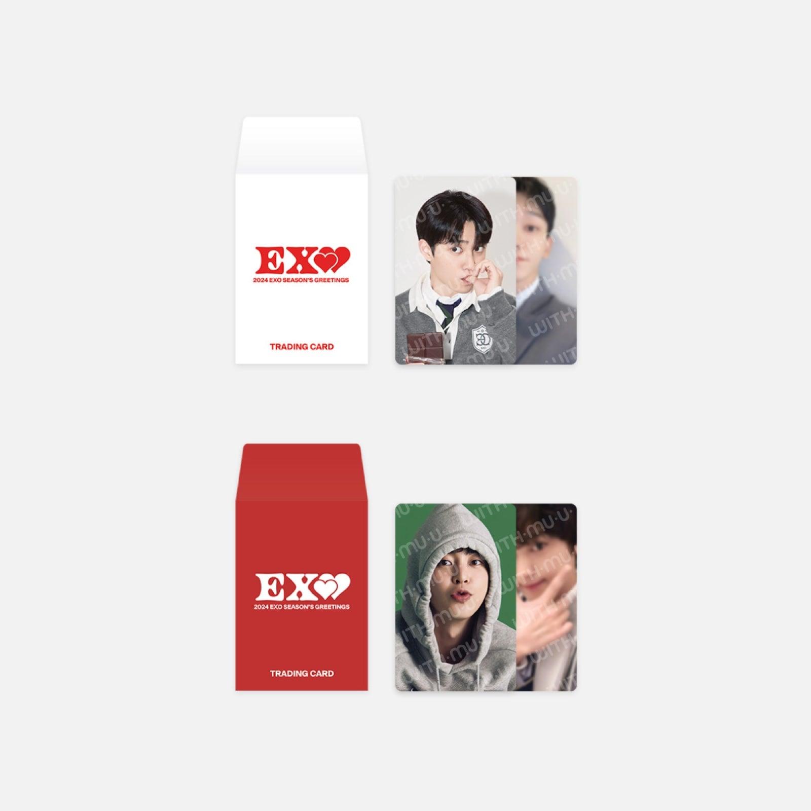 [EXO] 2024 Season's Greetings Random Trading Card Set - KKANG