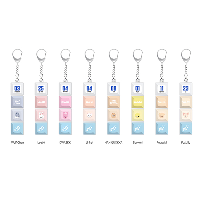 [KARMA POP-UP] SKZOO KEYCAP KEYRING