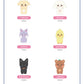 ATEEZ - 'ANITEEZ IN COLOR' MD MINI DECO FIGURE