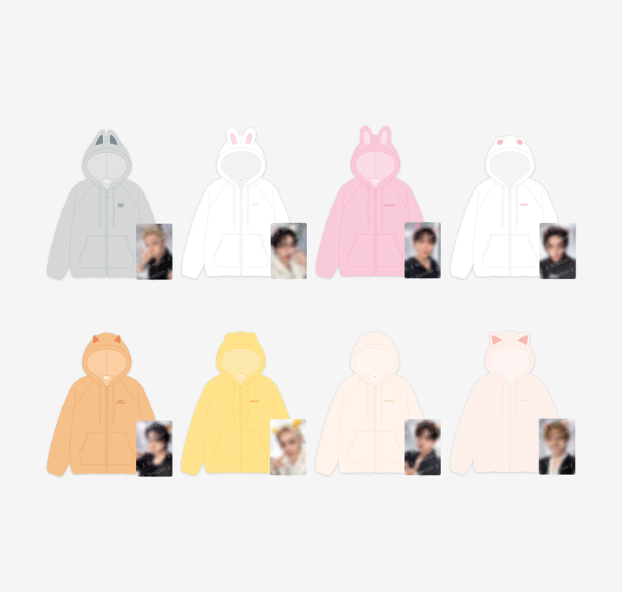 [RUN IT] SKZOO FLEECE HOOD ZIP-UP