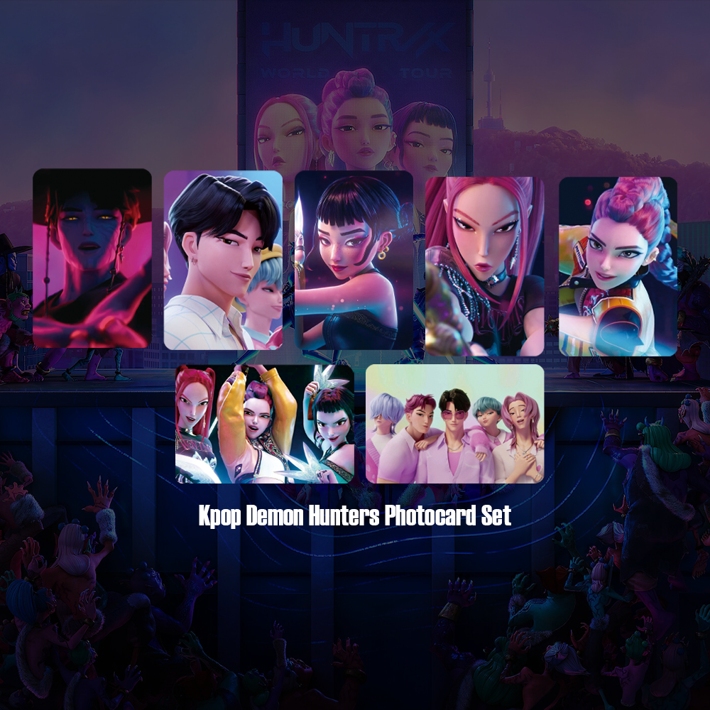 Kpop Demon Hunters Photocard Set