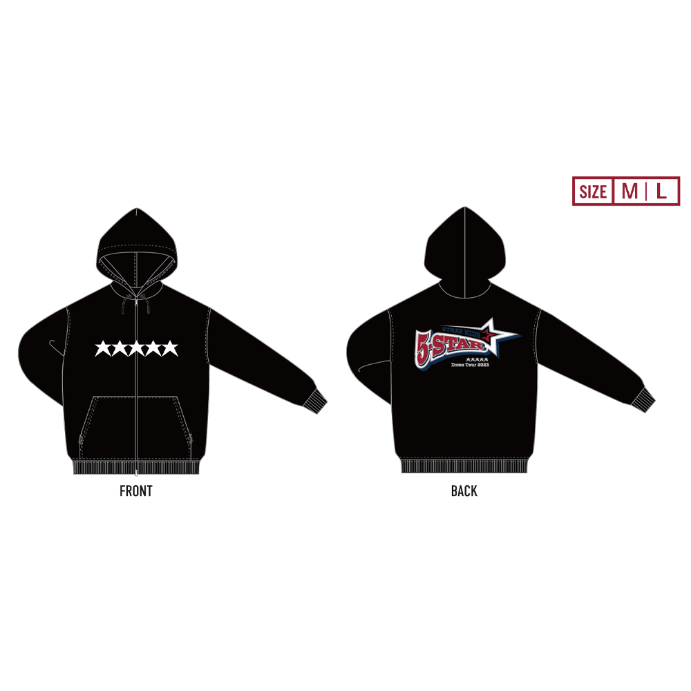 [5 STAR DOME TOUR] OVERSIZE HOODIE