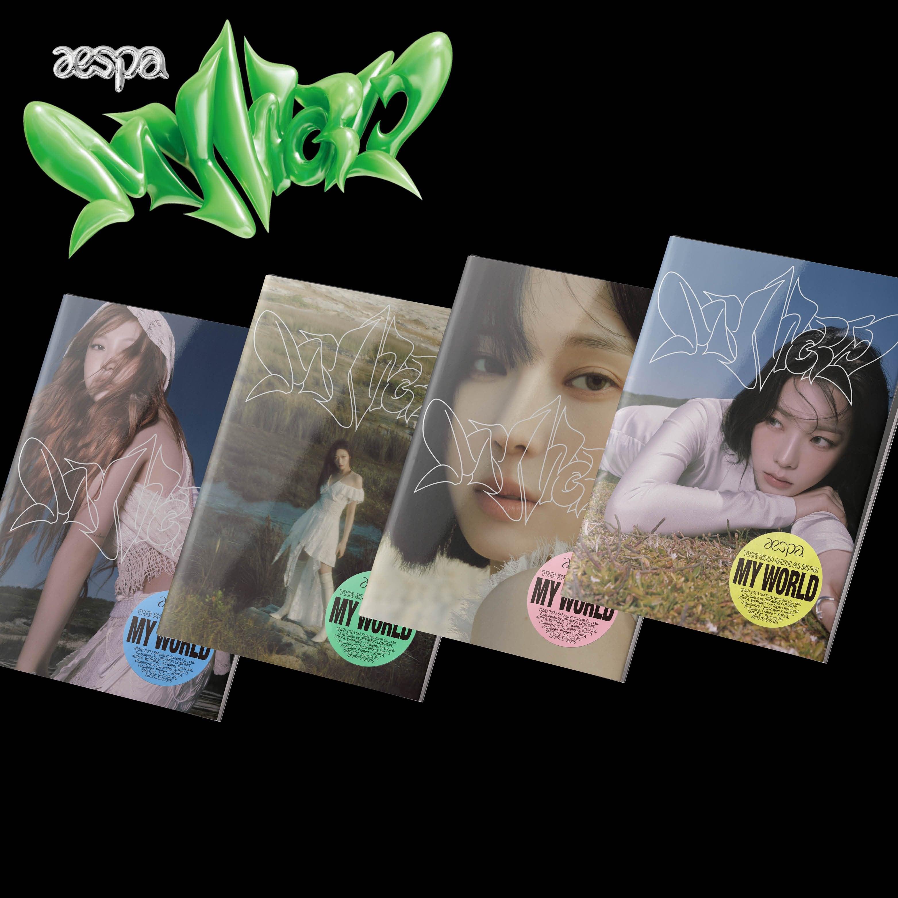 Aespa Mini Album Vol. 3 - MY WORLD (Intro Ver.) (Random) - KKANG
