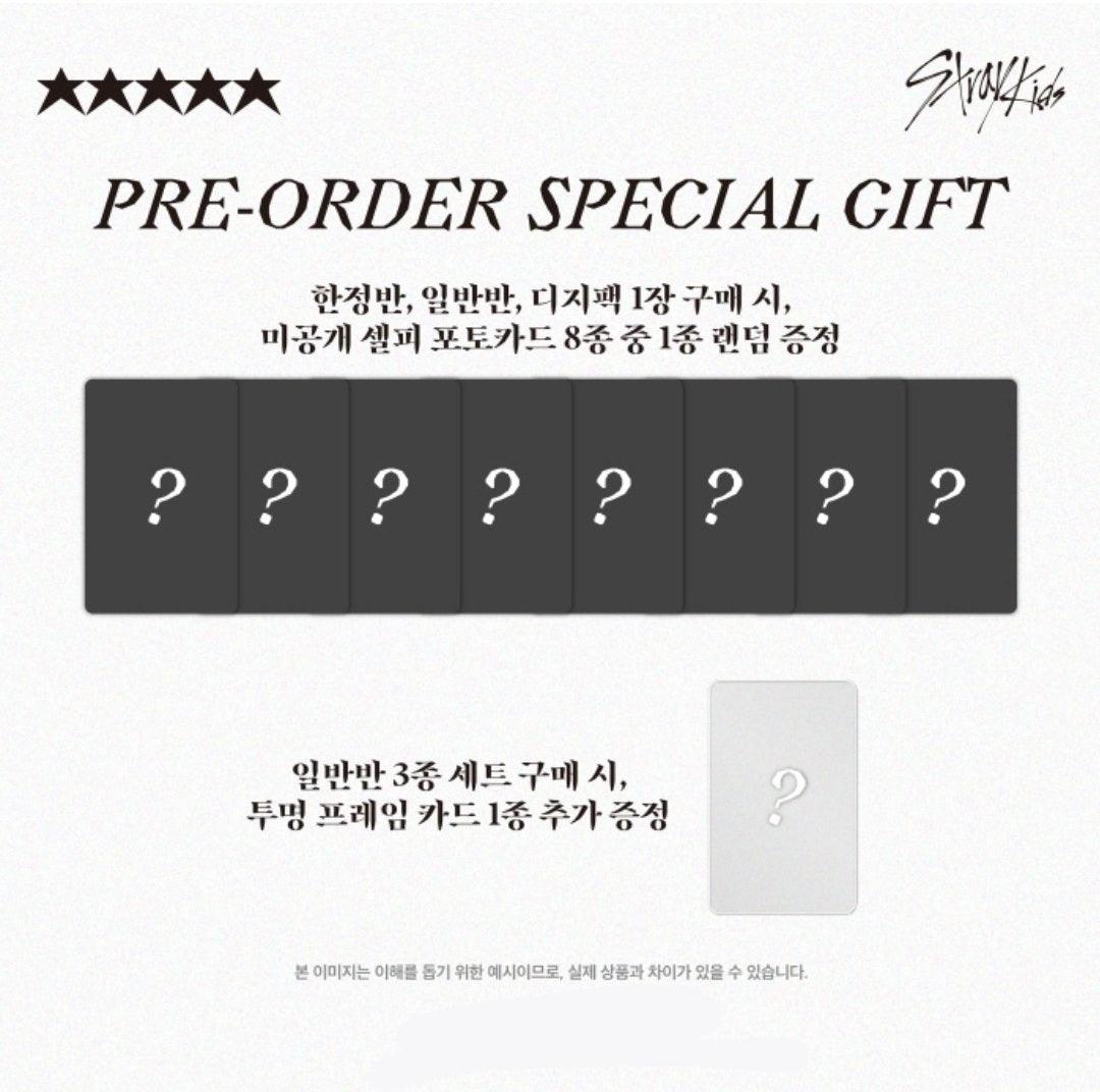 Stray Kids [5 STAR] Pre Order Benefit Photocard - KKANG