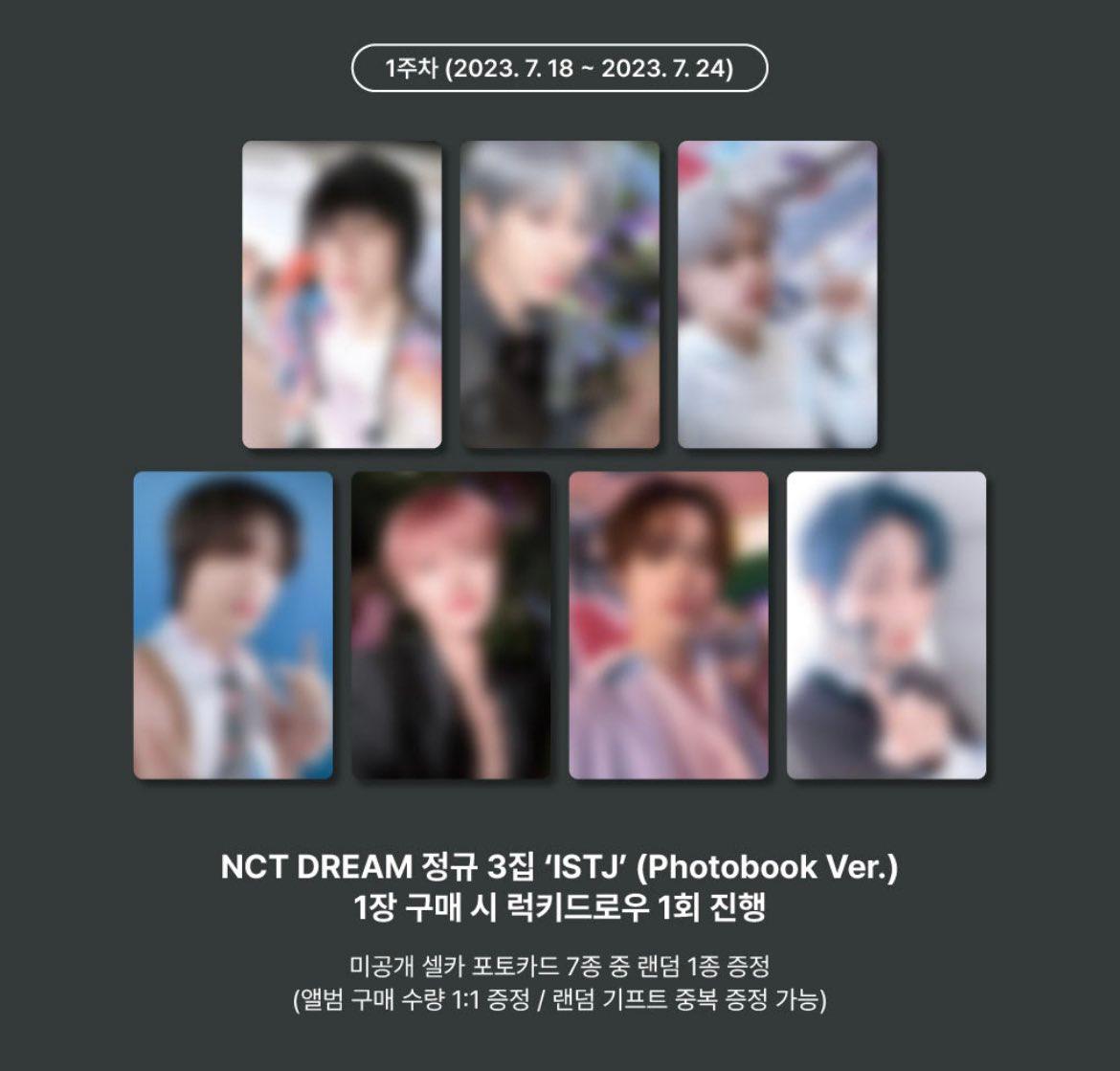 NCT DREAM ISTJ Everline Luckydraw Vol.1 - KKANG