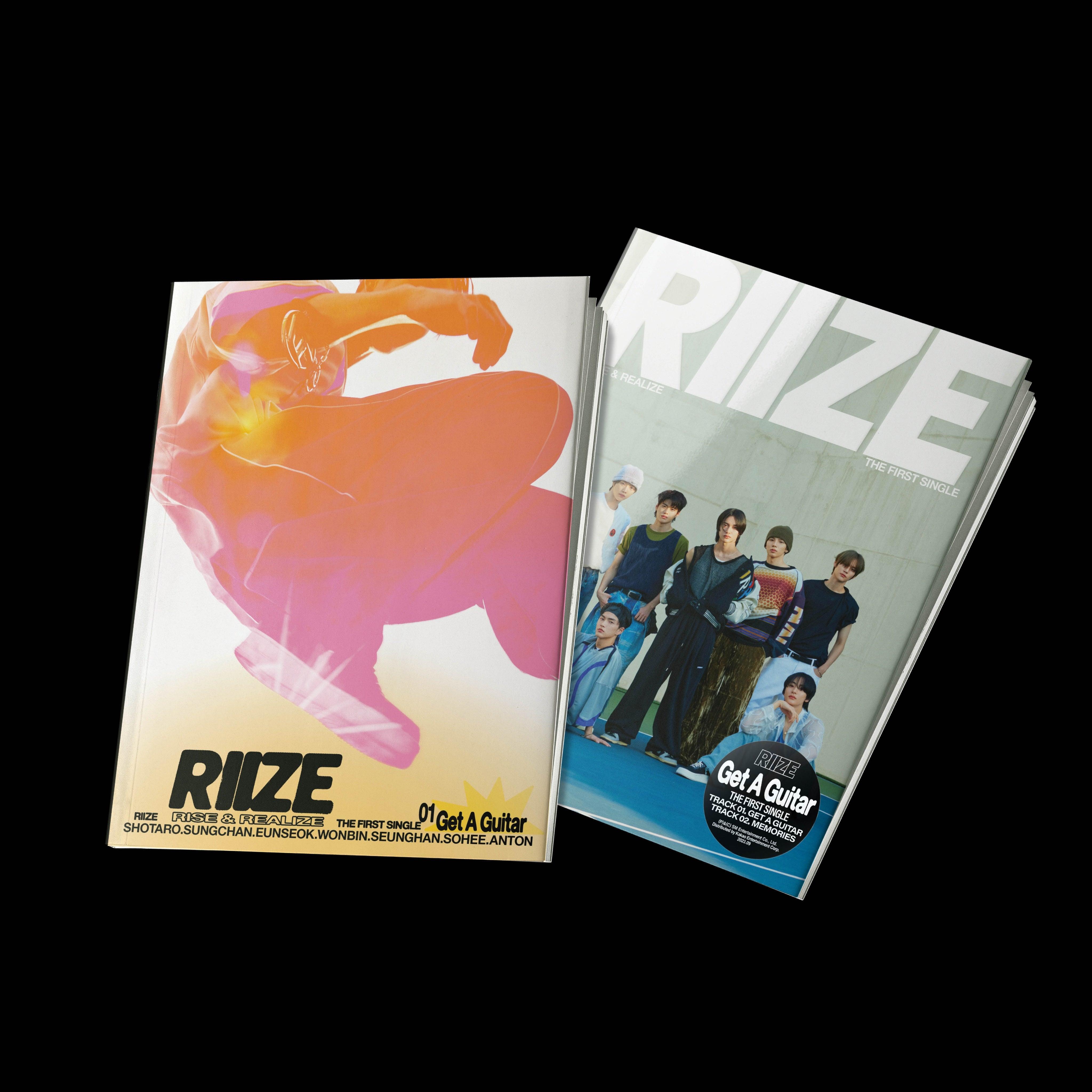 RIIZE Single Album Vol. 1 - Get A Guitar (Random) + Yes24 Showcase Selfie Photocard - KKANG