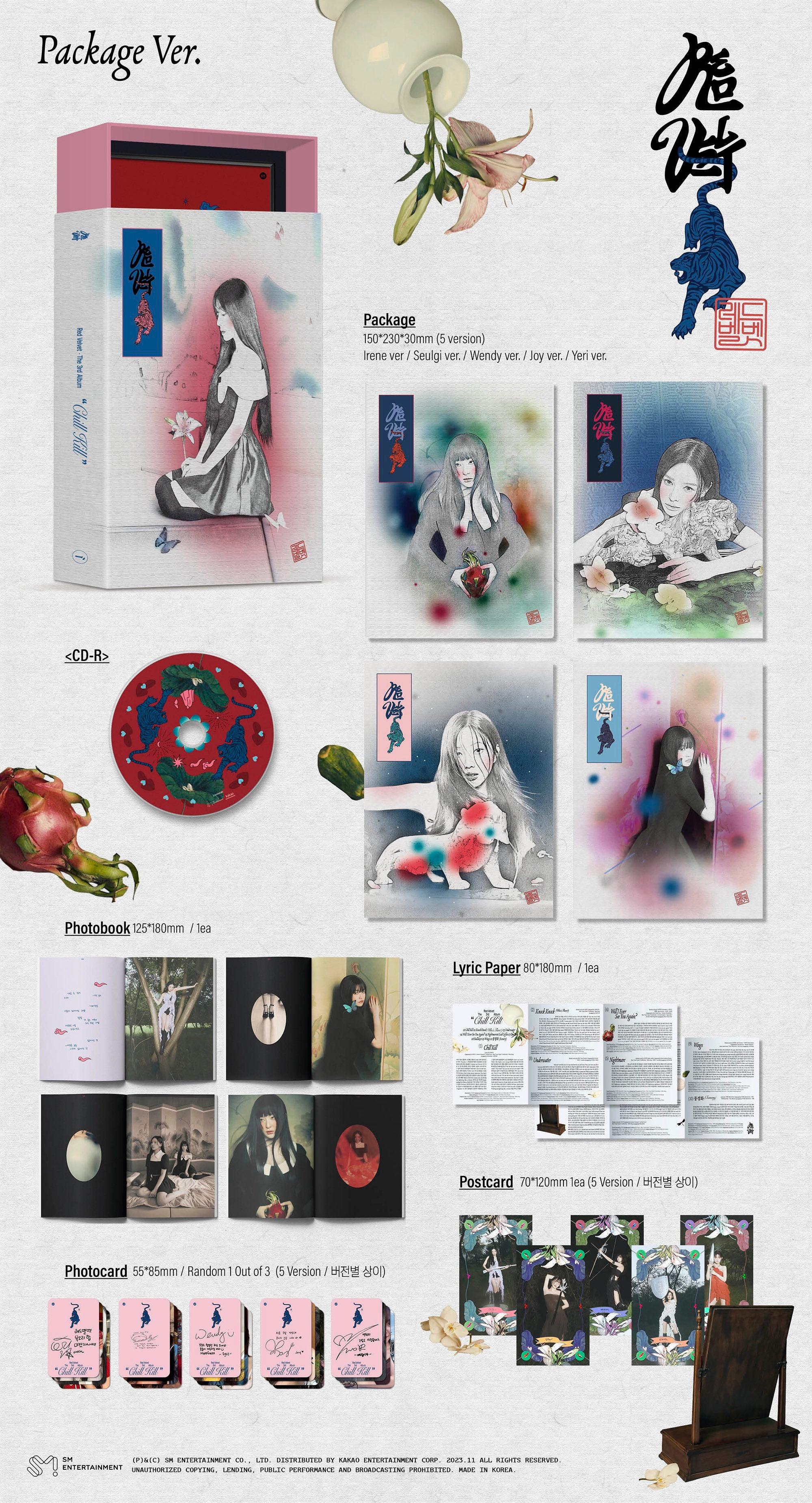 Red Velvet Album Vol. 3 – Chill Kill (Package Ver.) (Random) - KKANG