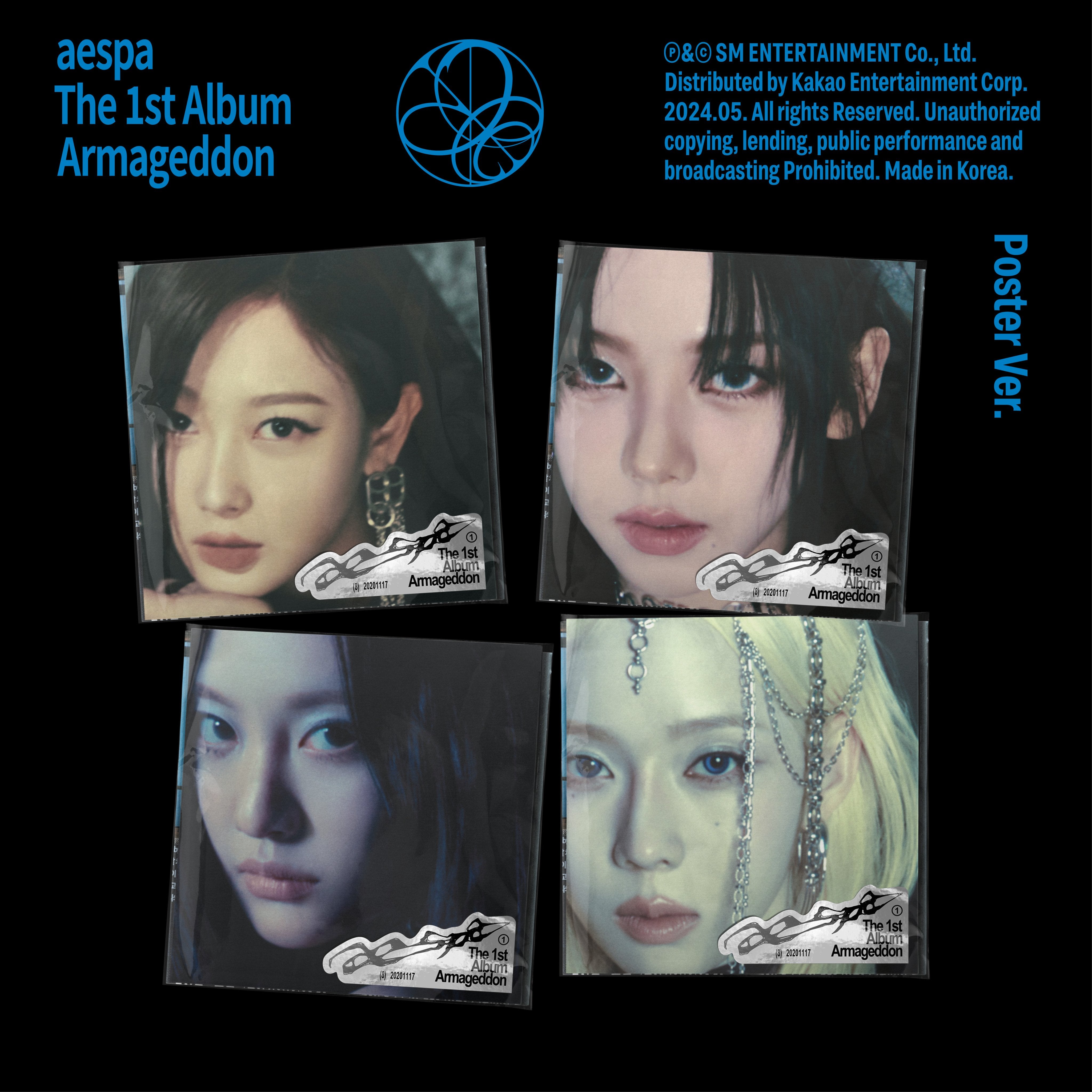 aespa The 1st Album – Armageddon (Poster Ver.) (Random)