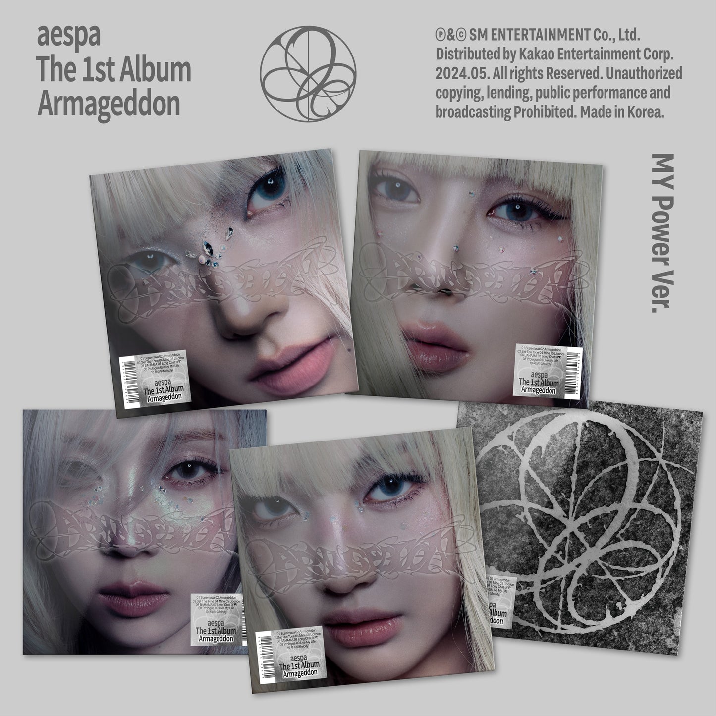 aespa The 1st Album – Armageddon (MY Power Ver.) (Random)