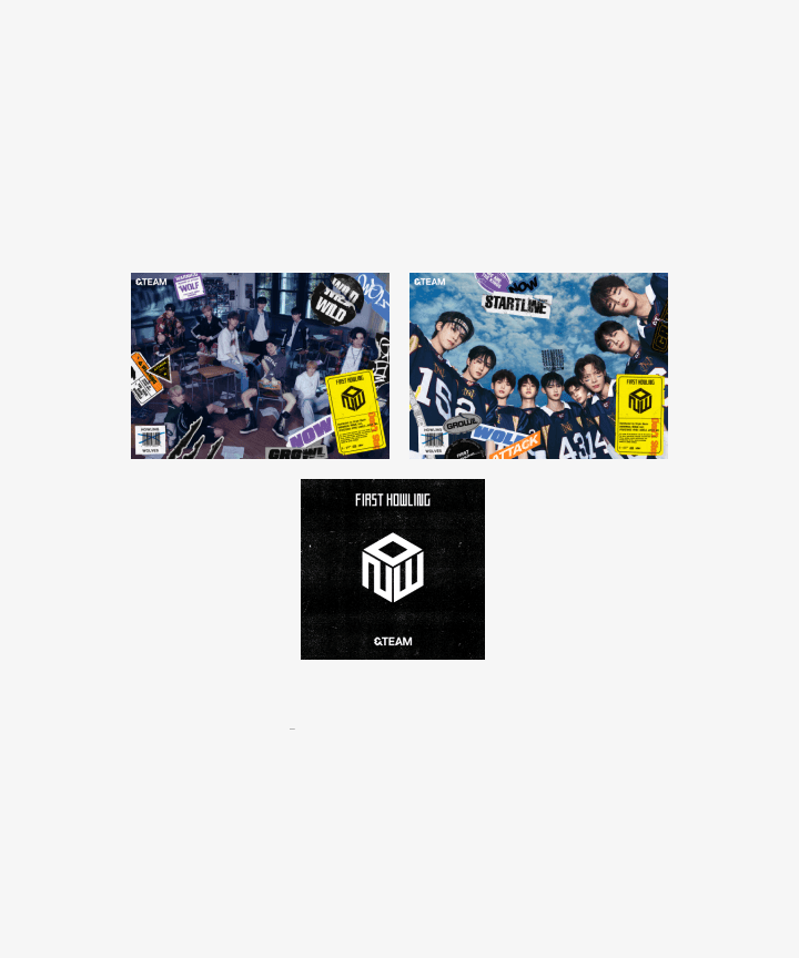 &TEAM – 1st ALBUM [First Howling : NOW] + Weverse Gift - KKANG