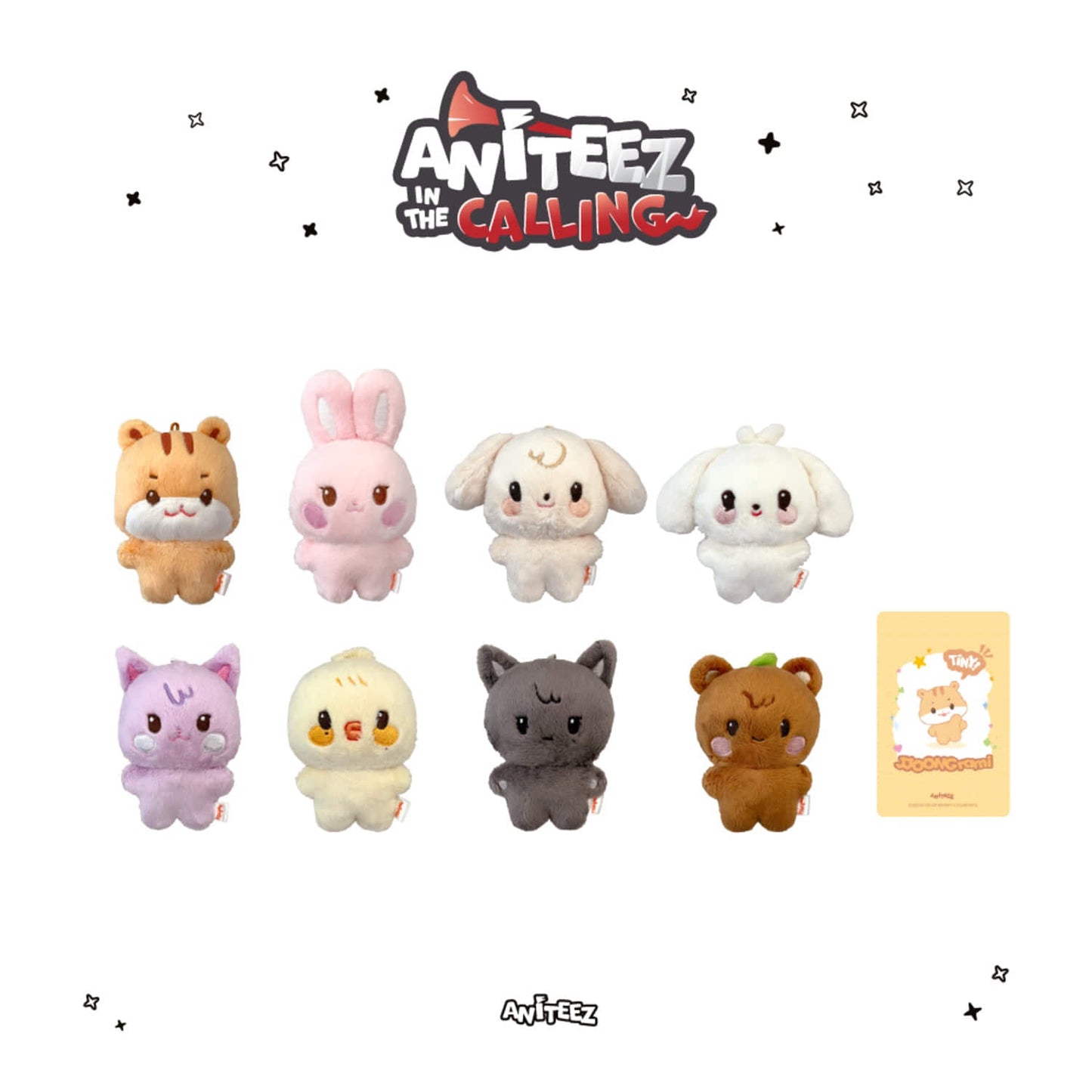 ATEEZ x ANITEEZ – [ANITEEZ IN THE CALLING] TINY ANITEEZ PLUSH DOLL