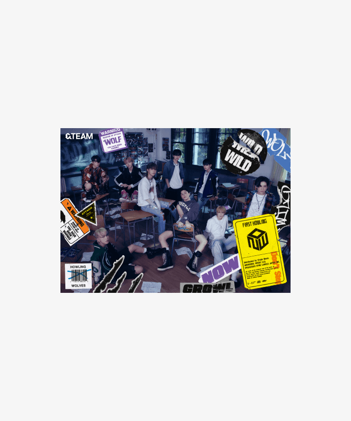 &TEAM – 1st ALBUM [First Howling : NOW] + Weverse Gift - KKANG