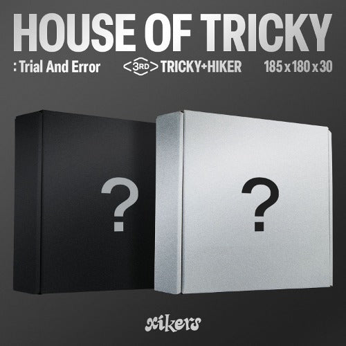 xikers 3RD MINI ALBUM – HOUSE OF TRICKY : Trial And Error (Random) + Apple Music Benefit
