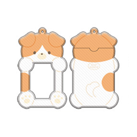 Orange Dog Photocard Holder