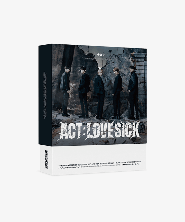 TXT - WORLD TOUR [ACT : LOVE SICK IN SEOUL] DVD (3 DISC) (Weverse Gift) - KKANG