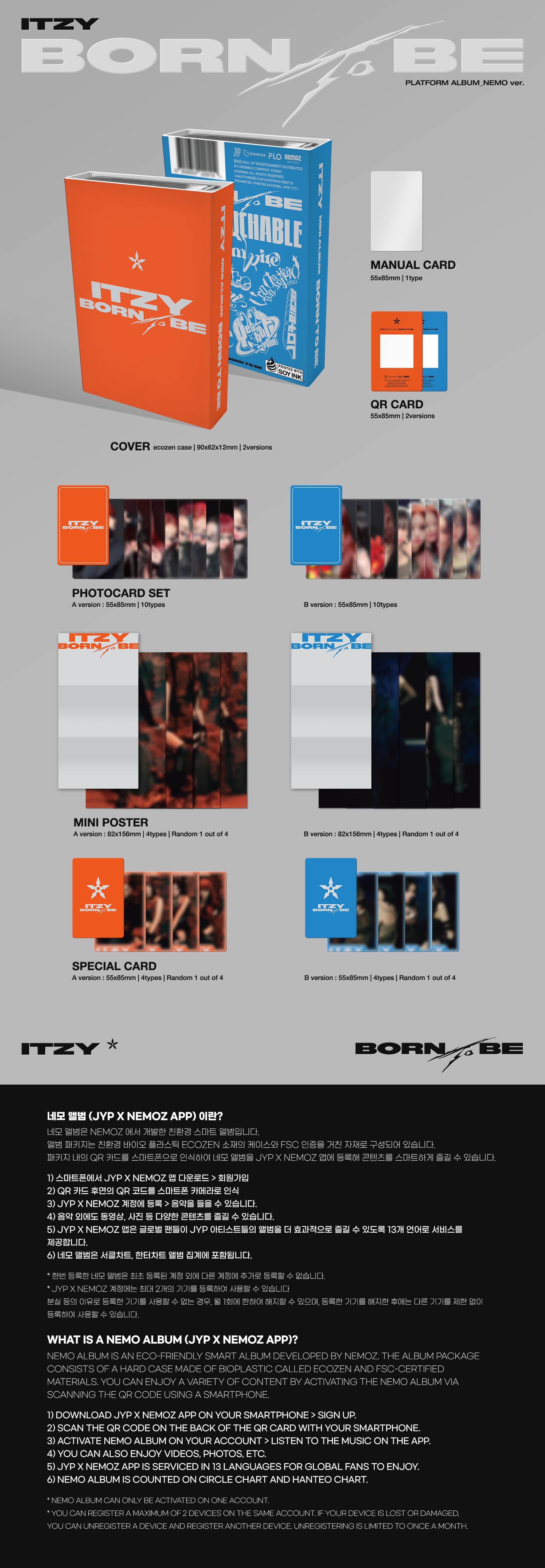 ITZY – BORN TO BE (PLATFORM ALBUM_NEMO Ver.) (Random)