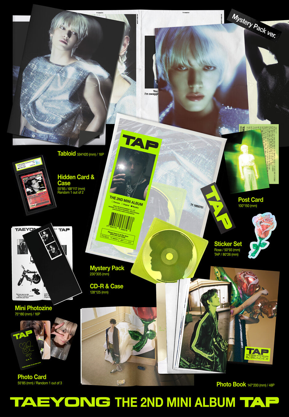 TAEYONG MINI Album Vol. 2 – TAP (Mystery Pack Ver.)