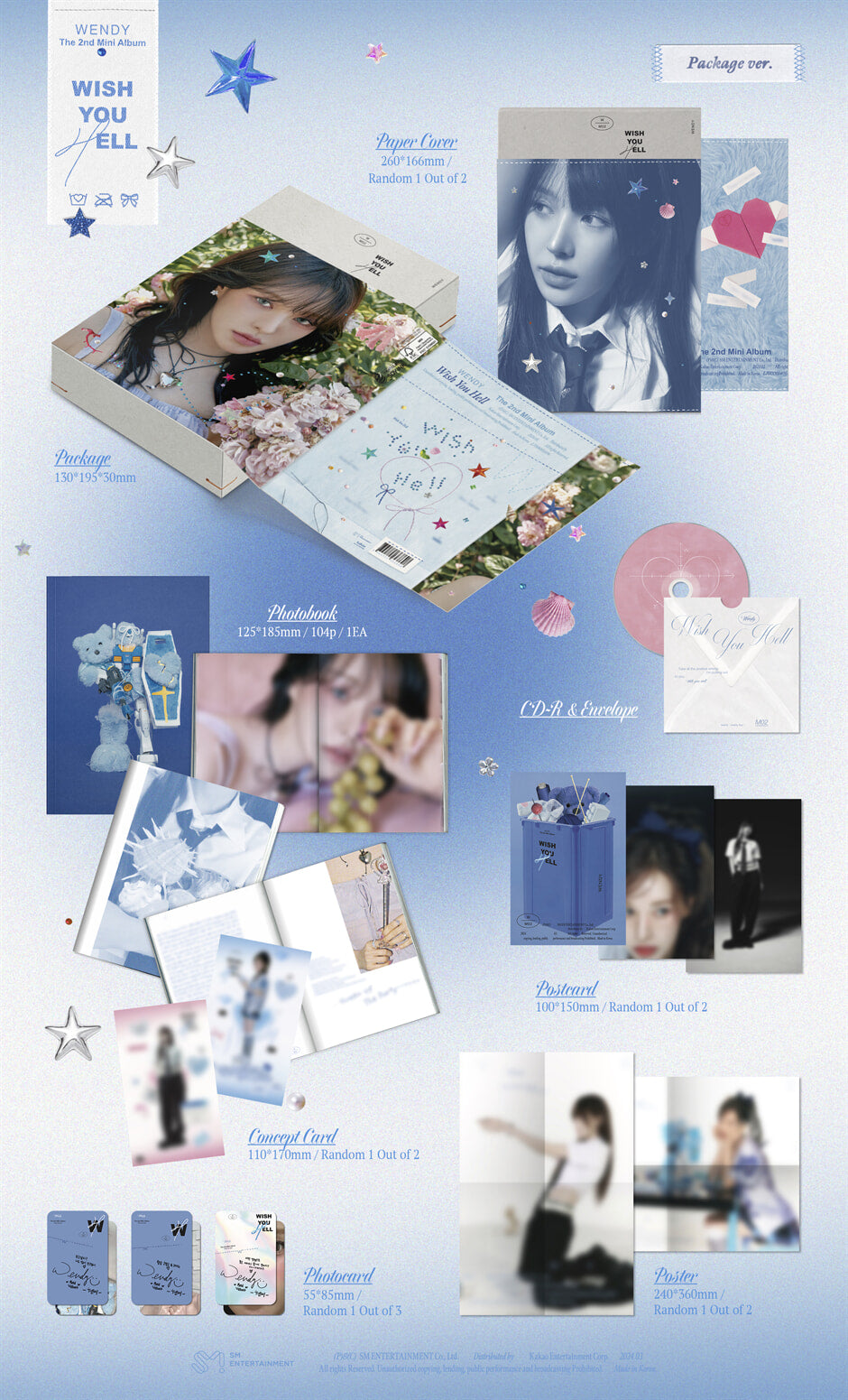 WENDY The 2nd Mini Album – Wish You Hell (Package Ver.)