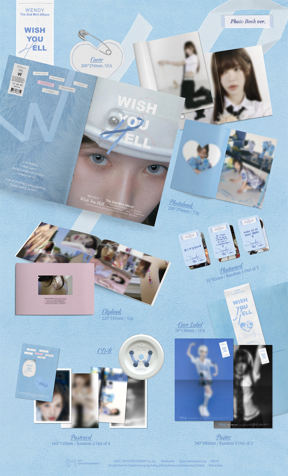 WENDY The 2nd Mini Album – Wish You Hell (Photo Book Ver.)