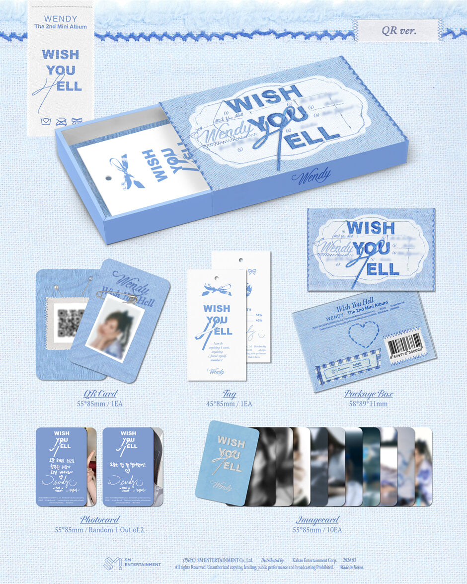 WENDY The 2nd Mini Album – Wish You Hell (QR Ver.)