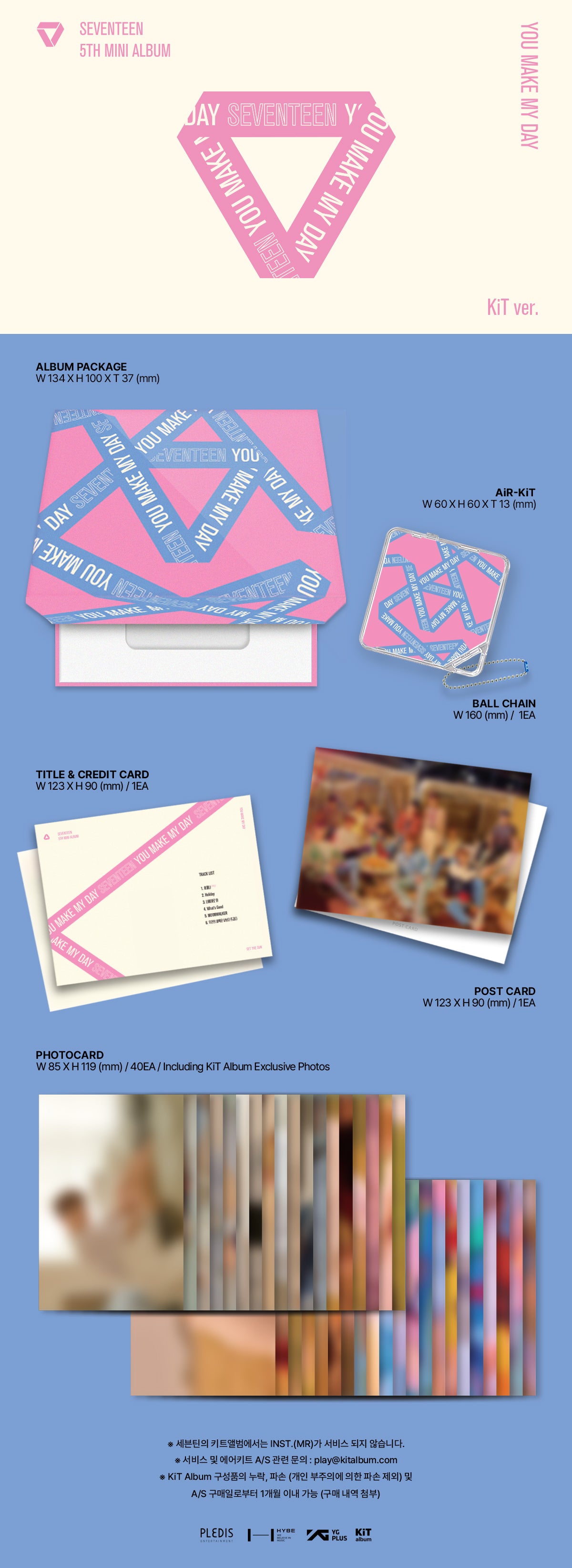 SEVENTEEN Mini Album Vol. 5 – You Make My Day (KiT Ver.)