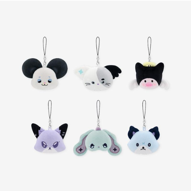 Xdinary Monsters FACE KEYRING - Beautiful Mind