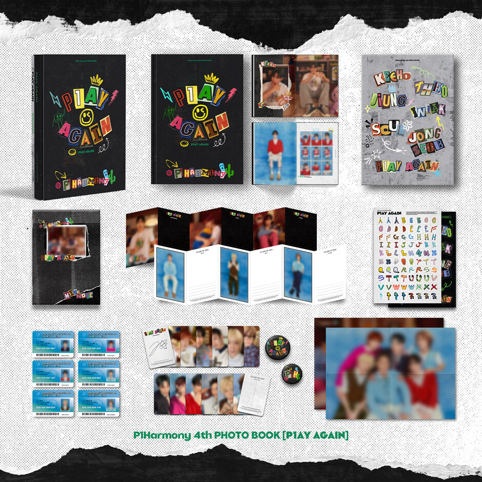 P1Harmony – 4th PHOTO BOOK [P1AY AGAIN] + Soundwave Benefit