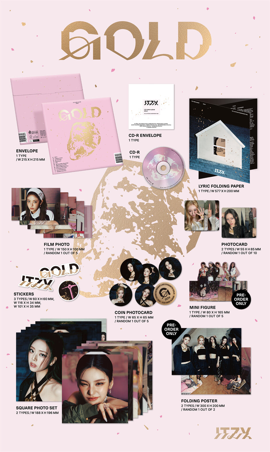 ITZY – GOLD (SPECIAL EDITION - GOLD Ver.)