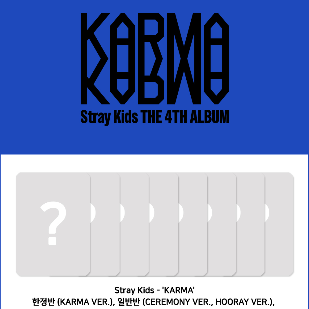 Stray Kids KARMA BDM POB Photocard