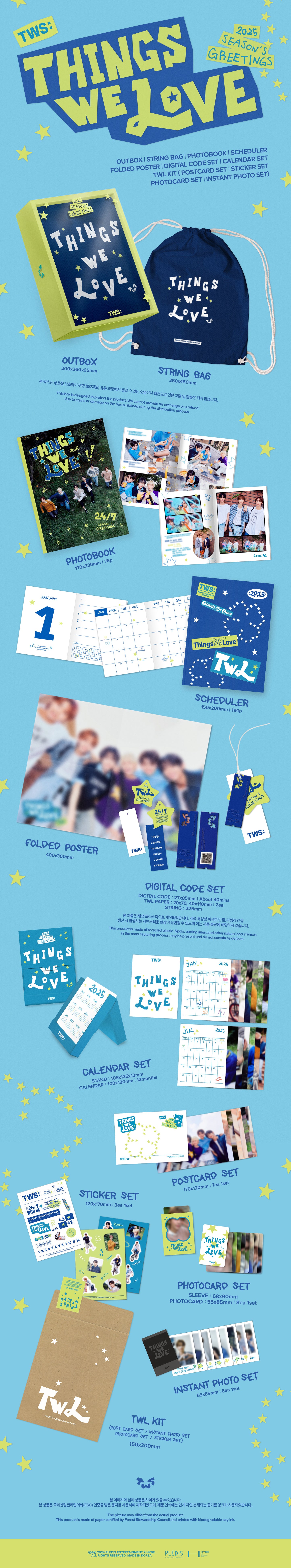 TWS – 2025 SEASON’S GREETINGS [THINGS WE LOVE]