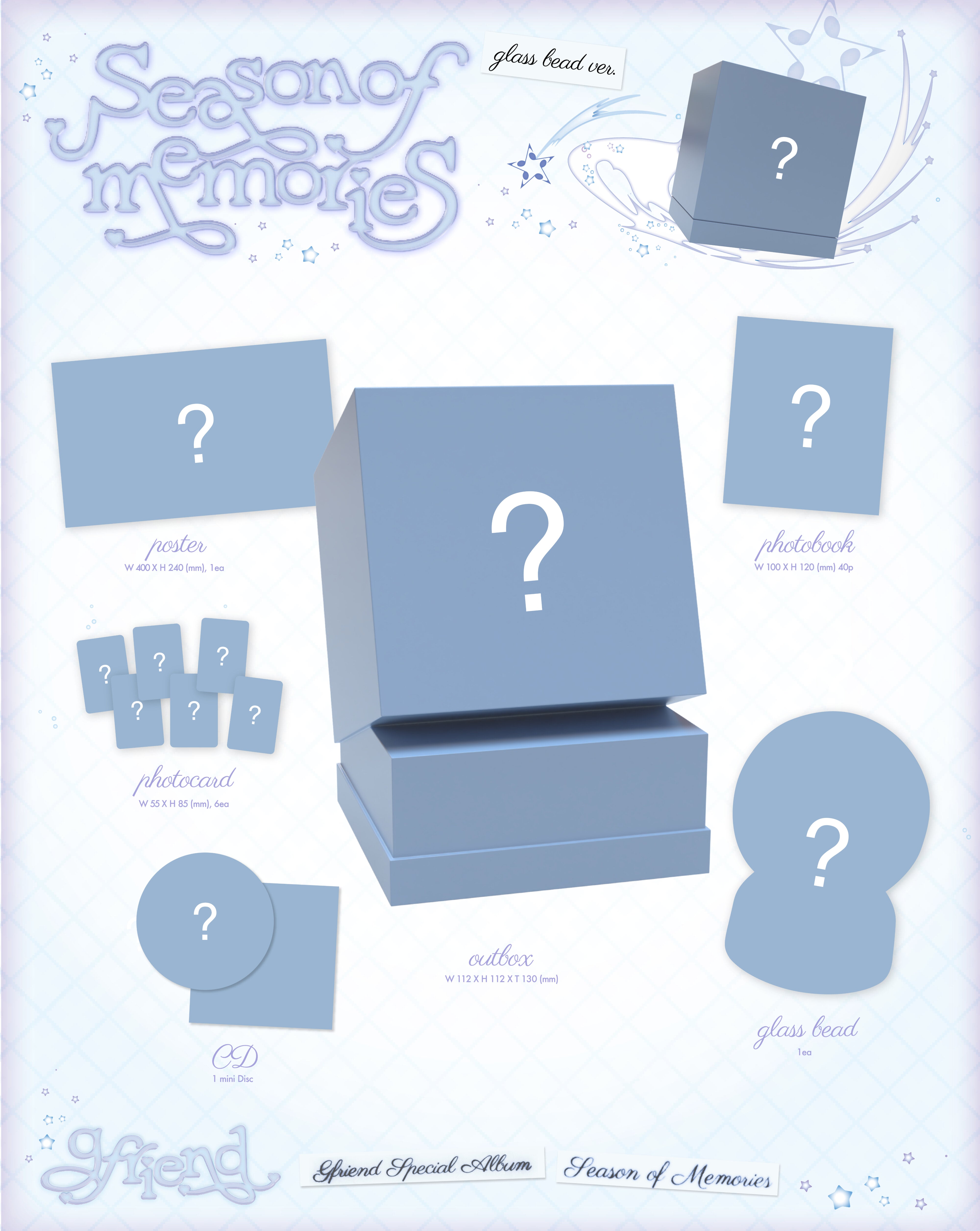 GFRIEND Special Album – Season of Memories (Glass Bead Ver.)