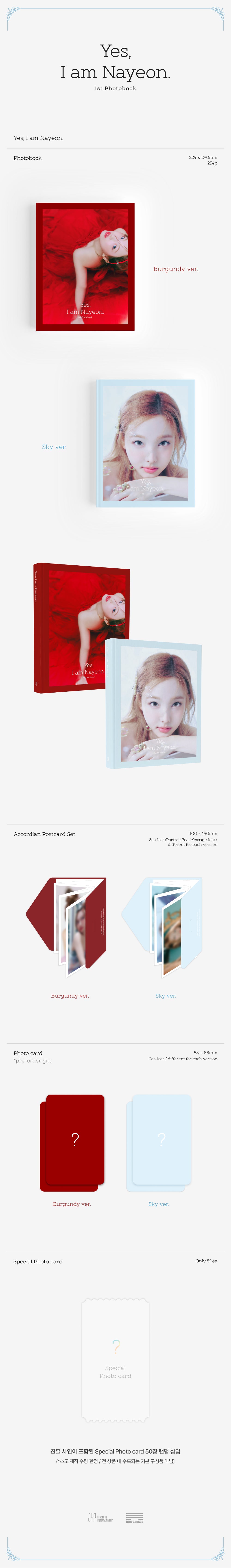 Nayeon 1st PHOTOBOOK – Yes, I am Nayeon + Apple Music Gift