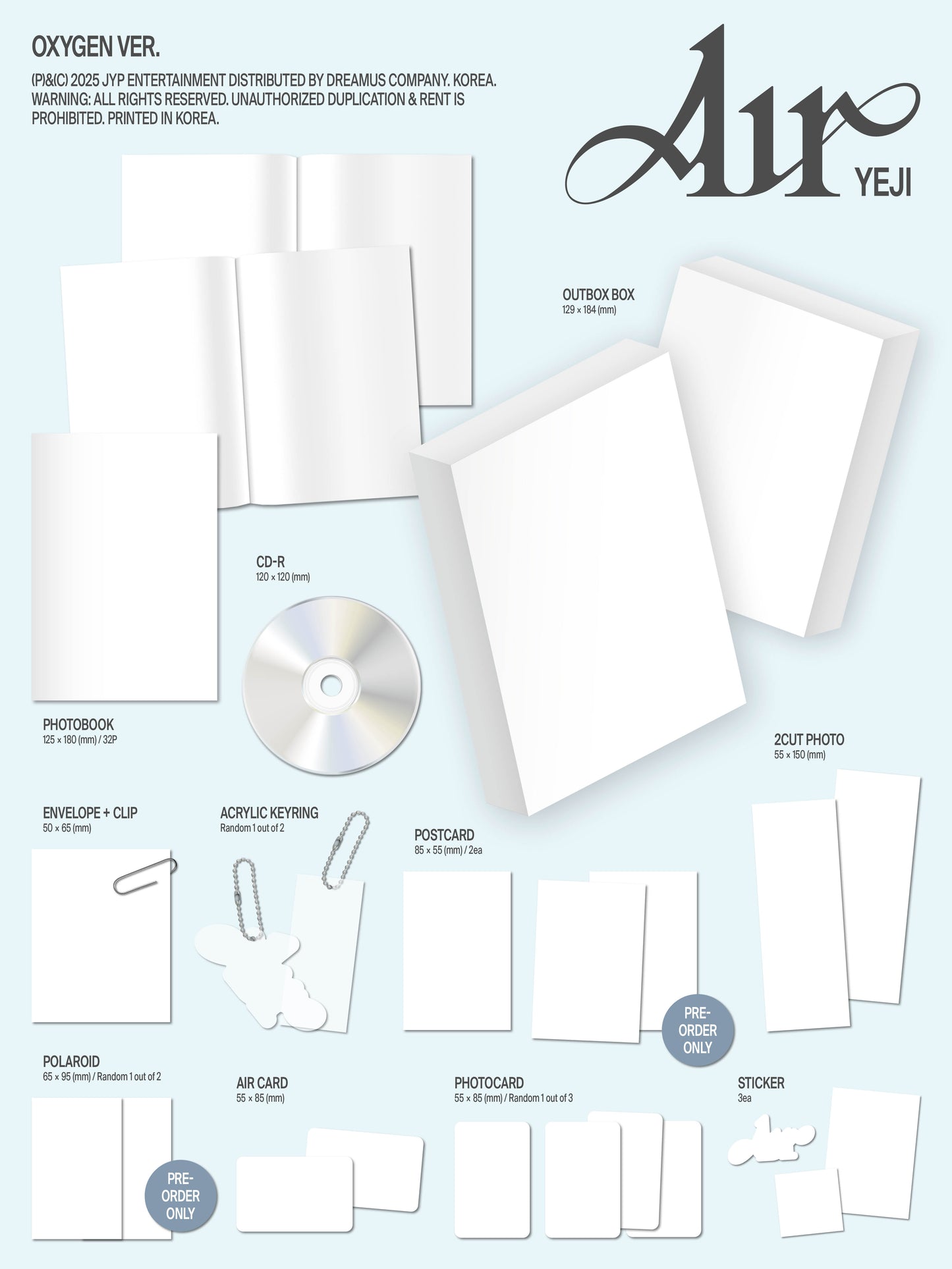 YEJI – Air (Oxygen Pack Ver.)