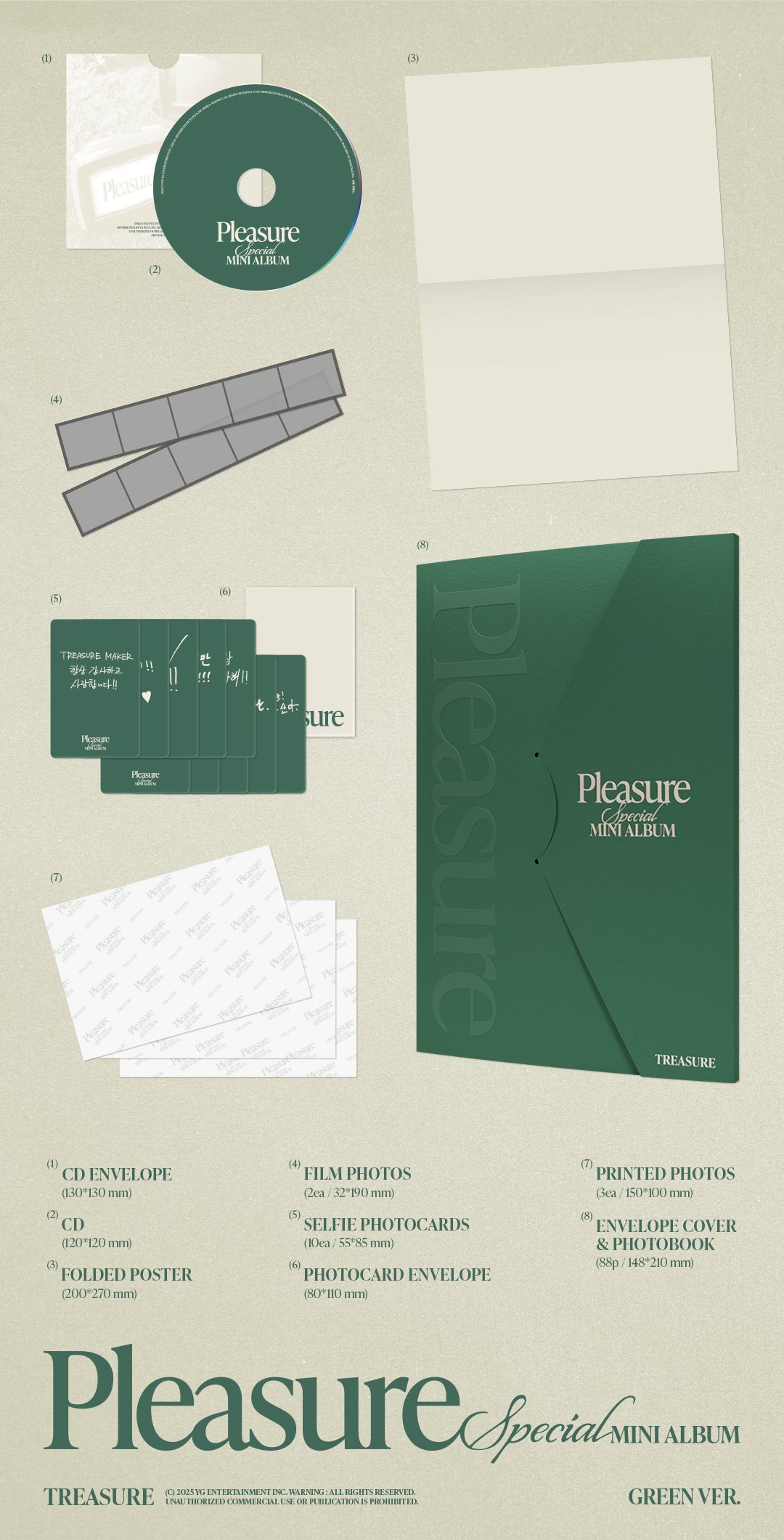 TREASURE SPECIAL MINI ALBUM – PLEASURE