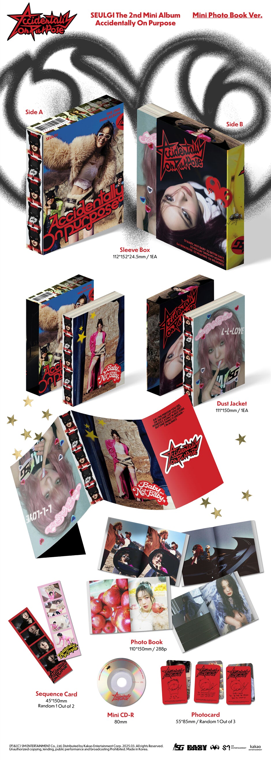 SEULGI The 2nd Mini Album – Accidentally On Purpose (Mini Photo Book Ver.)