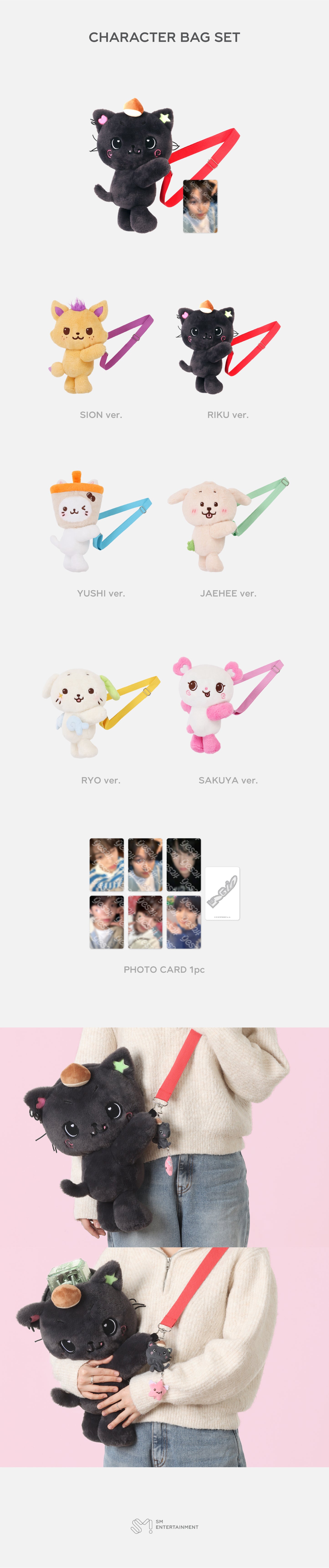 NCT WISH – [LOG in] CHARACTER BAG SET