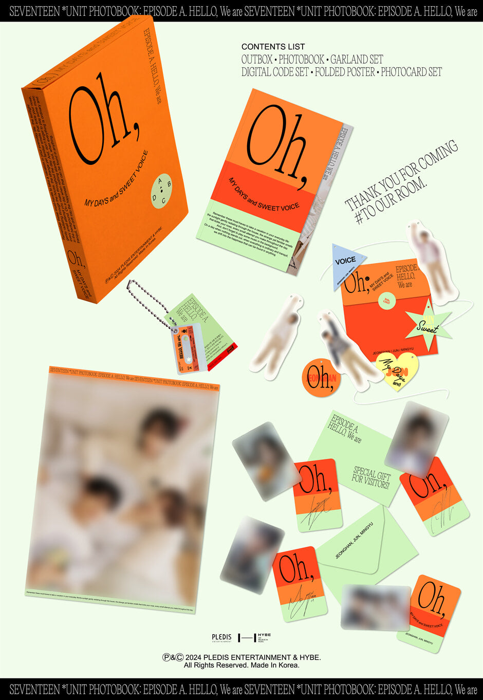 SEVENTEEN – SEVENTEEN UNIT PHOTOBOOK ‘EPISODE A,B’
