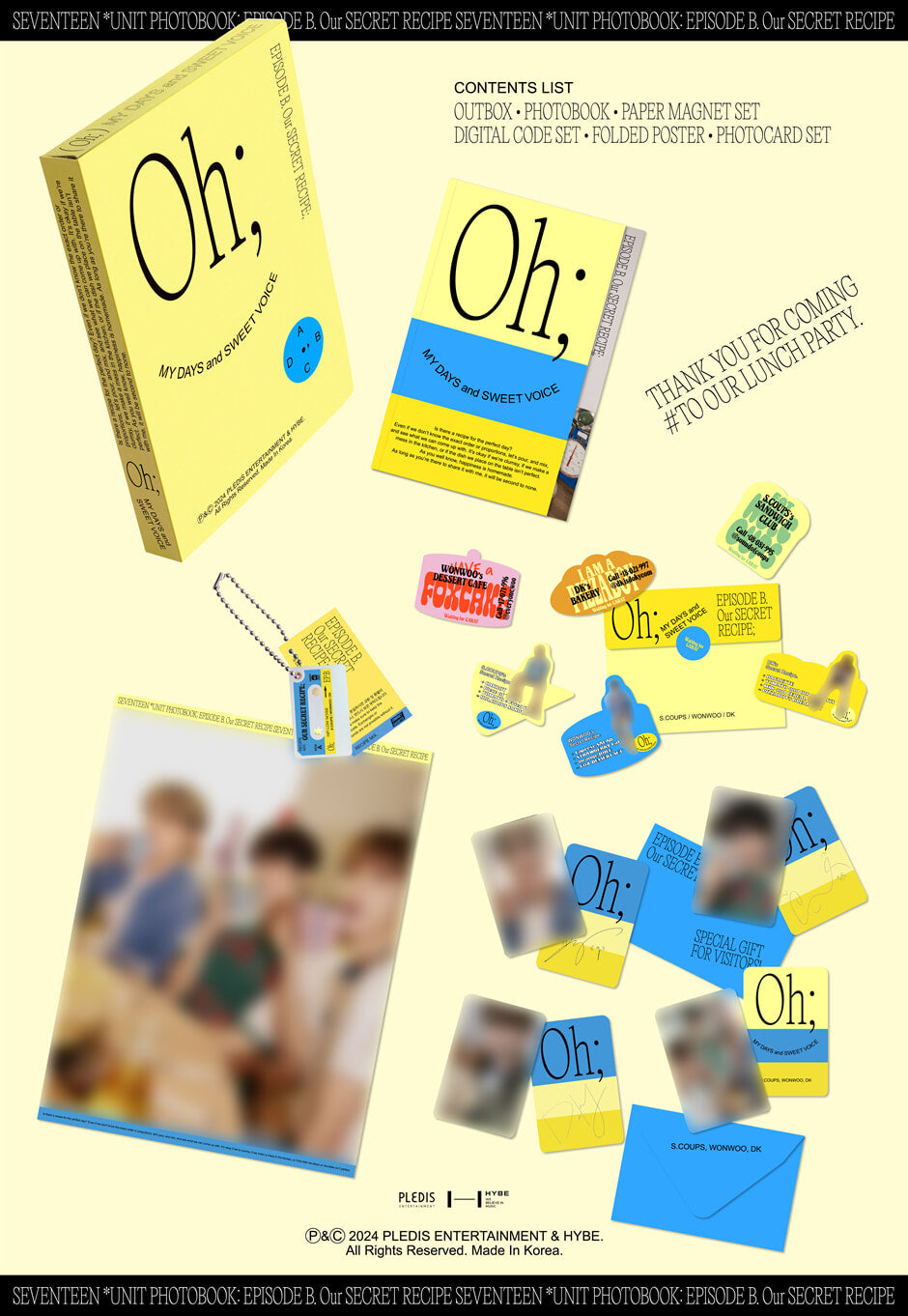 SEVENTEEN – SEVENTEEN UNIT PHOTOBOOK ‘EPISODE A,B’
