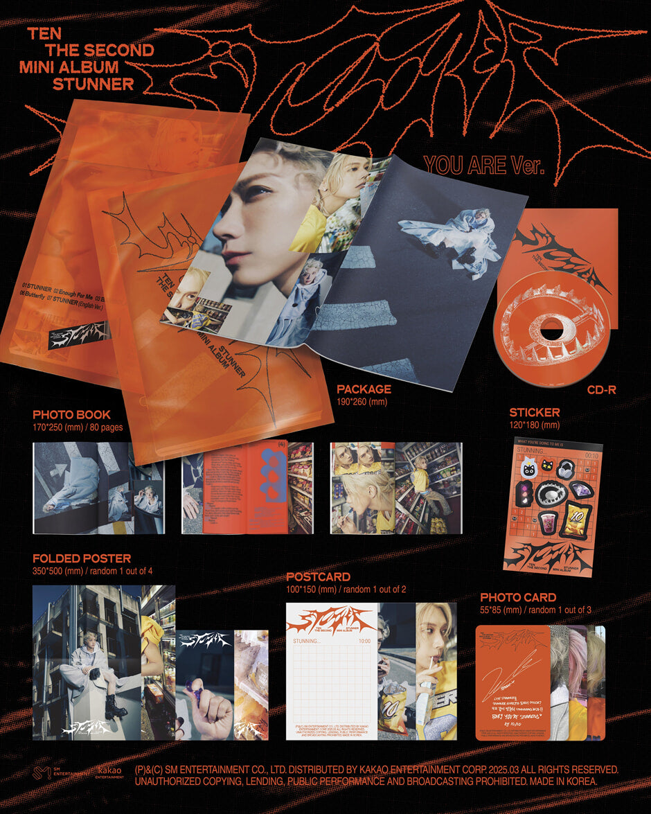 TEN THE 2ND MINI ALBUM – STUNNER (YOU ARE Ver.)