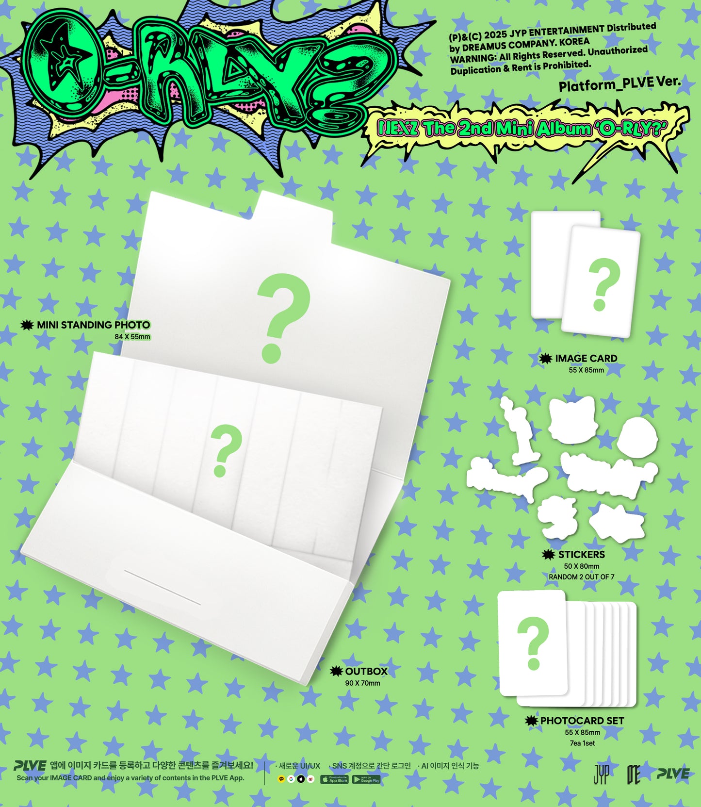 NEXZ The 2nd Mini Album – O-RLY? (Platform_PLVE Ver.)