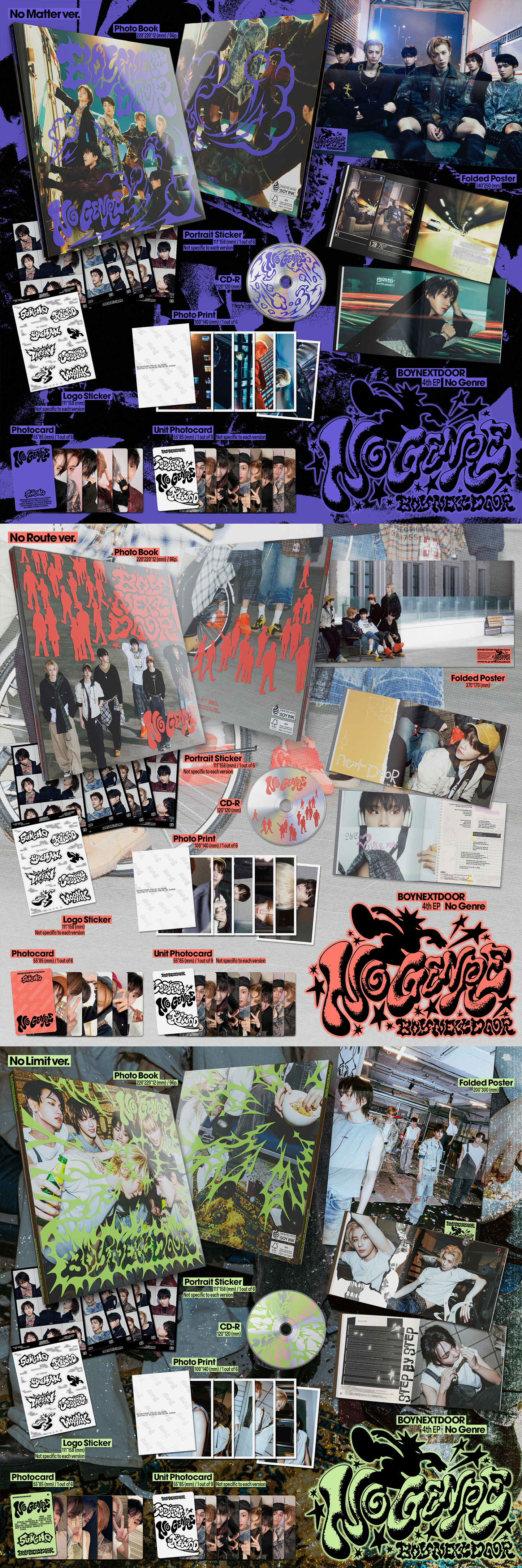 BOYNEXTDOOR 4th EP – No Genre